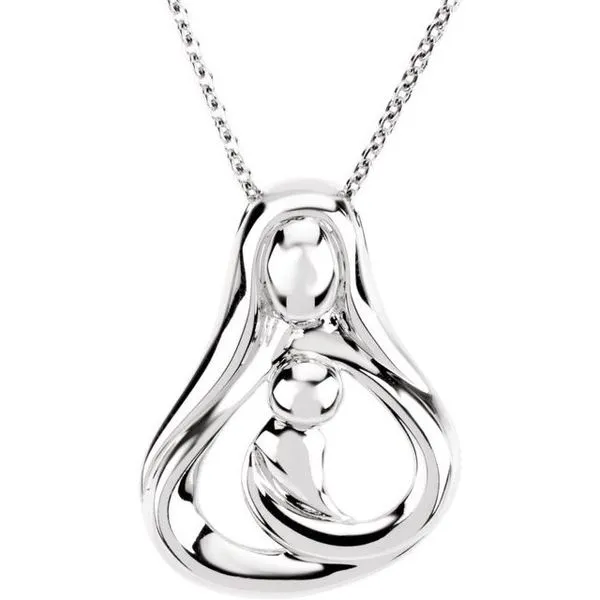 Embraced by the Heart™ Mother Necklace Hopman Jewelers Elkhart, IN
