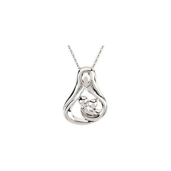 Embraced by the Heart™ Mother Necklace Hopman Jewelers Elkhart, IN