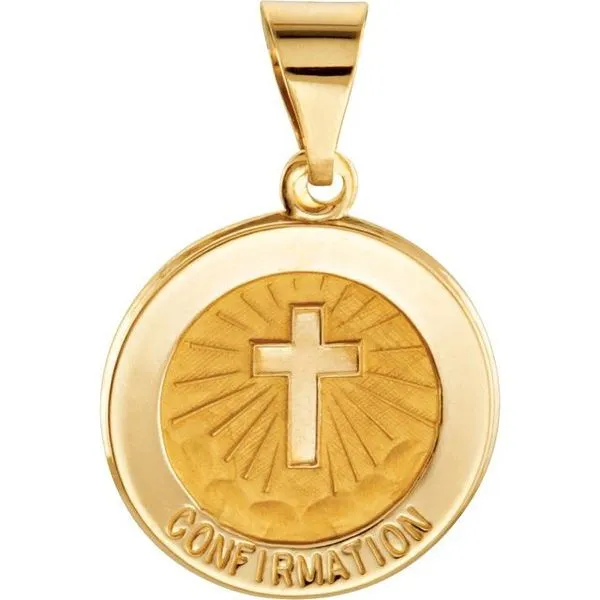 Hollow Confirmation Medal Arlene's Fine Jewelry Vidalia, GA
