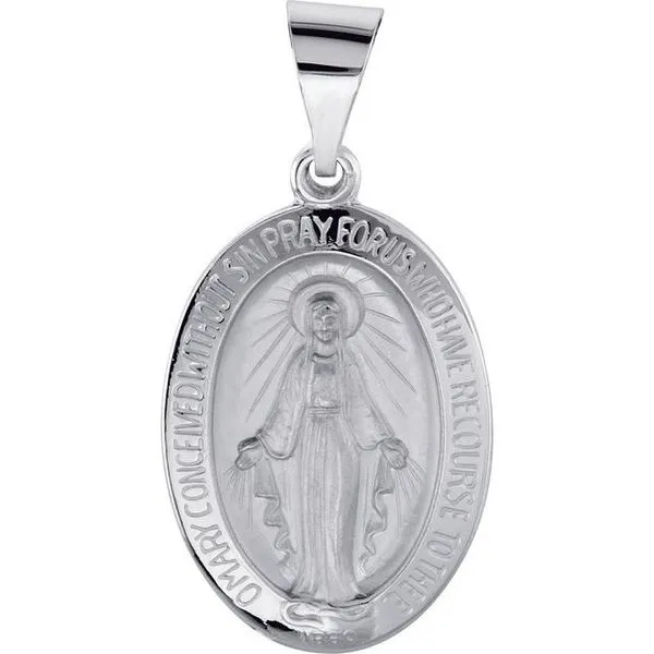 Hollow Miraculous Medal Jewelry Design Studio Jensen Beach, FL