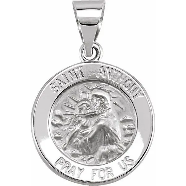 Hollow St. Anthony Medal Hopman Jewelers Elkhart, IN