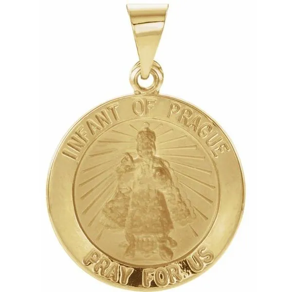 Infant of Prague Medal Hopman Jewelers Elkhart, IN