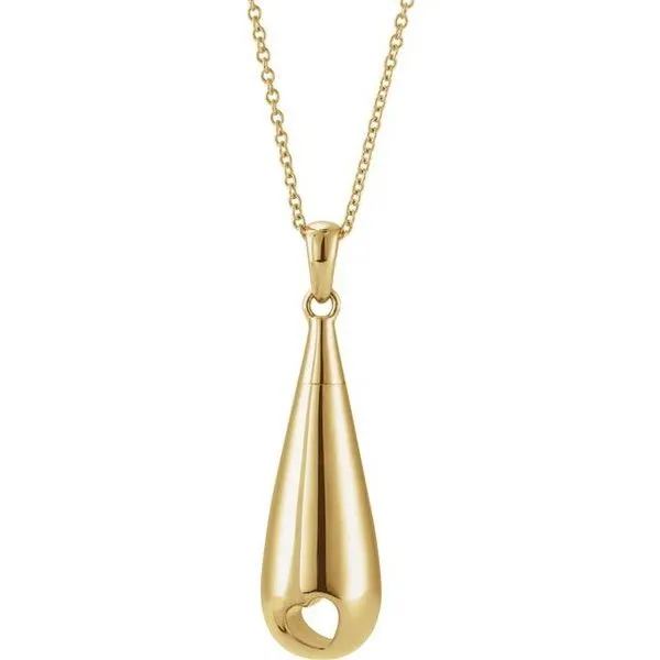 Tear of Love Ash Holder Necklace Hopman Jewelers Elkhart, IN