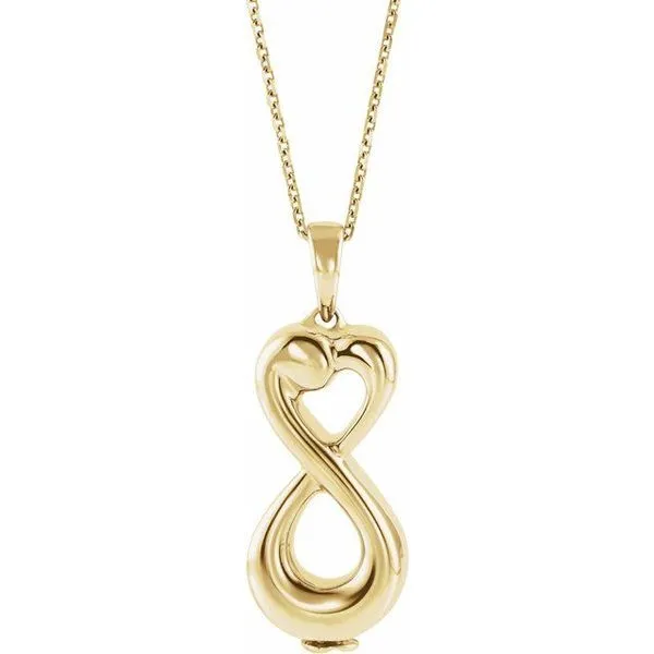 Infinite Love Ash Holder Necklace Rick's Jewelers California, MD