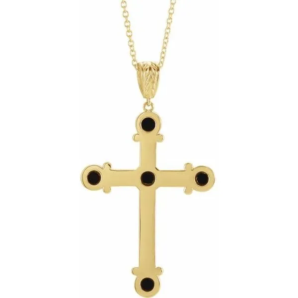 Cross Necklace Image 3 Linwood Custom Jewelers Linwood, NJ