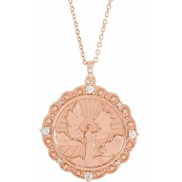 Guardian Angel Necklace Jewelry Design Studio Jensen Beach, FL