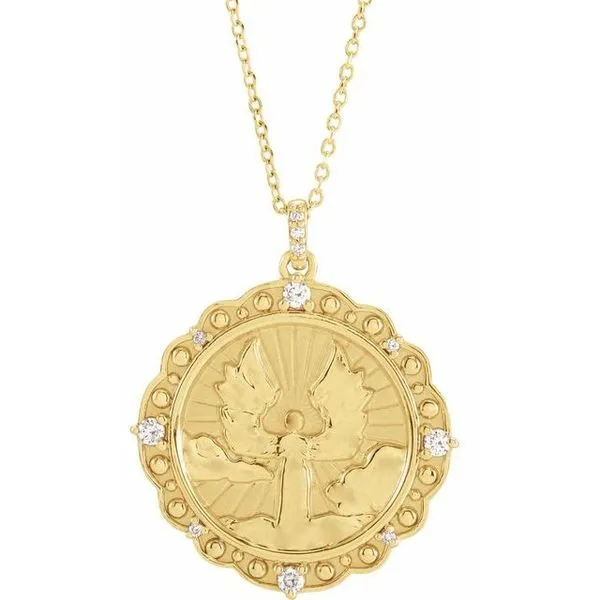 Guardian Angel Necklace Rasmussen Jewelers Spanish Fork, UT