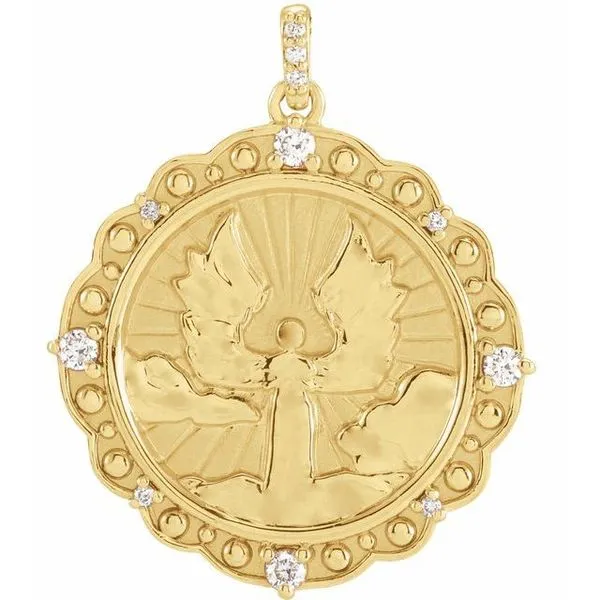 Guardian Angel Pendant Rasmussen Jewelers Spanish Fork, UT