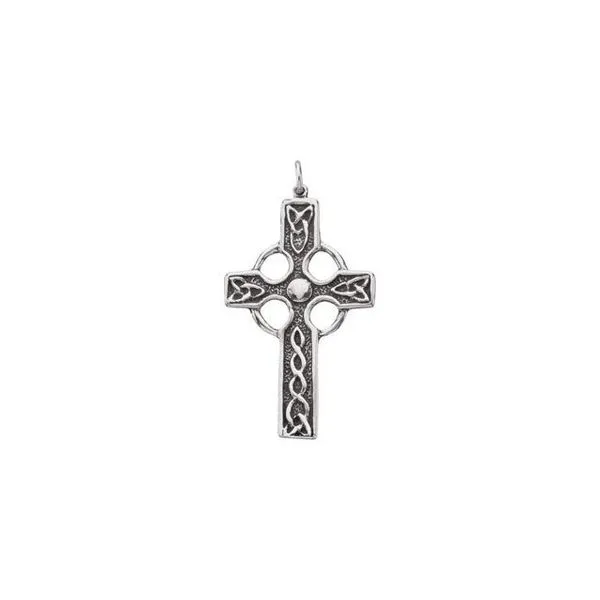 Celtic-Inspired Cross Pendant J. Meredith Jewelers Delafield, WI