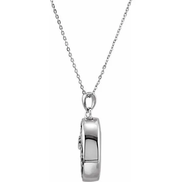 Handprints Ash Holder Necklace Image 2 Arnold's Jewelry and Gifts Logansport, IN