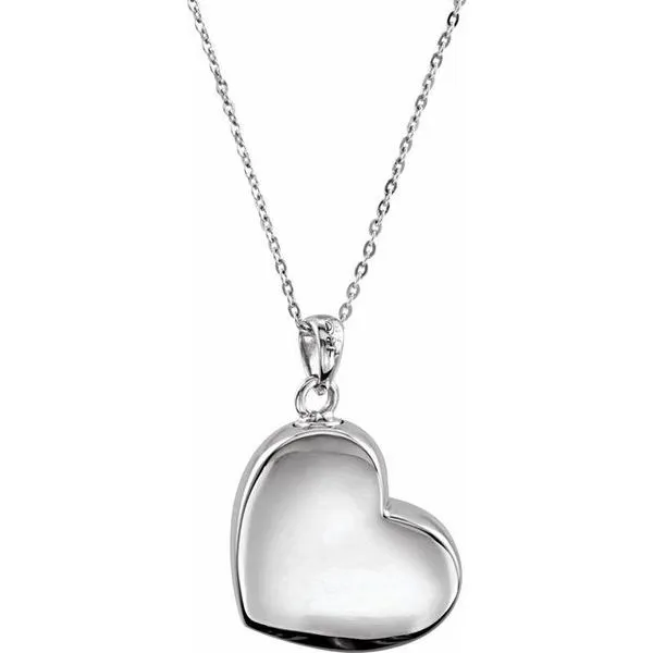 Handprints Ash Holder Necklace Image 3 Rasmussen Jewelers Spanish Fork, UT