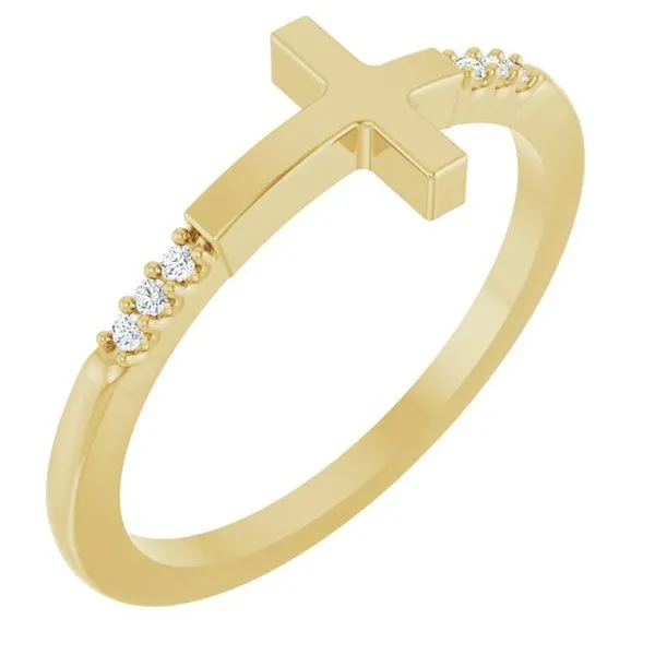Stackable Sideways Cross Ring Rasmussen Jewelers Spanish Fork, UT