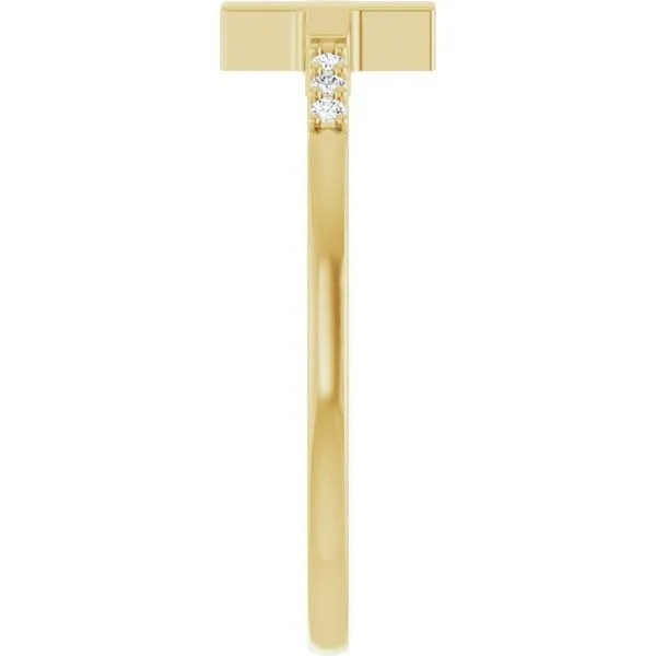 Stackable Sideways Cross Ring Image 4 Jewelry Design Studio Jensen Beach, FL