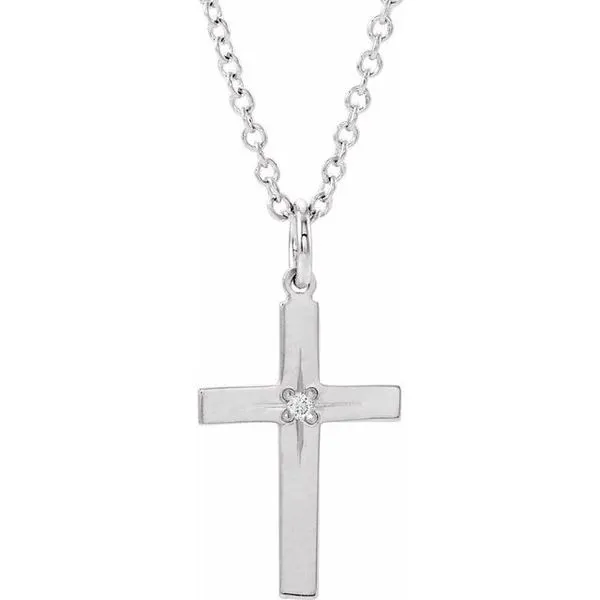 Youth Cross Necklace Hopman Jewelers Elkhart, IN