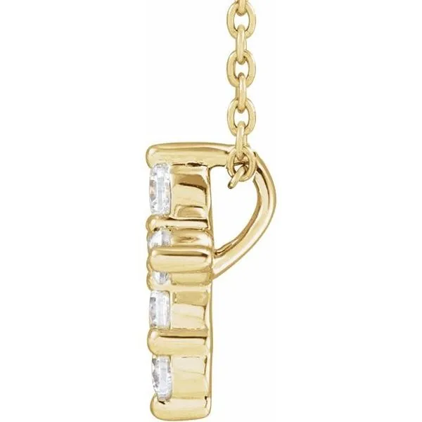 Lab-Grown Diamond Cross Necklace Image 2 Jewelry Design Studio Jensen Beach, FL