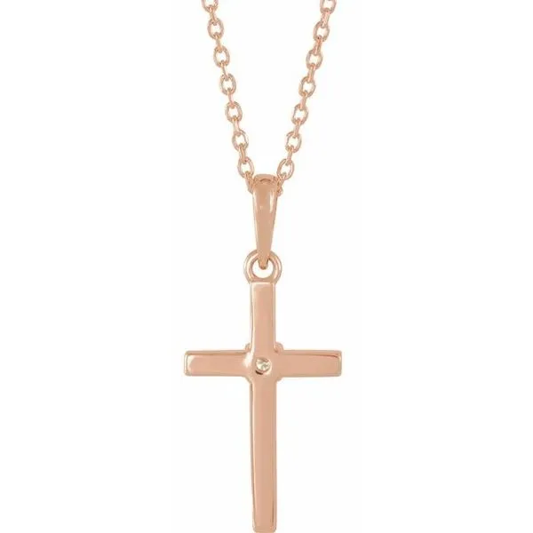 Cross Necklace Image 2 Hopman Jewelers Elkhart, IN