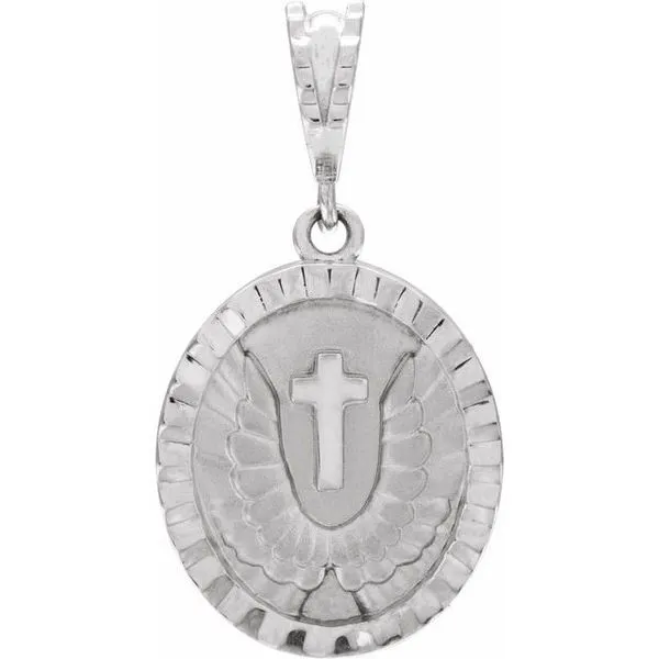 Angel Wing Coin Pendant James & Williams Jewelers Berwyn, IL