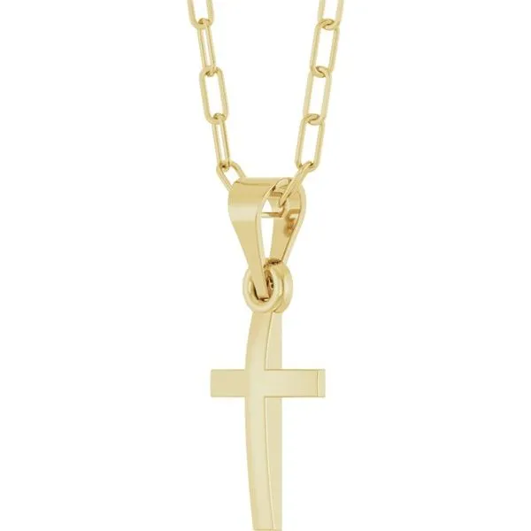 Cross Necklace Image 2 M. J. Thomas Jewelers, Ltd. Stratford, CT
