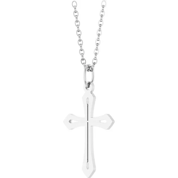 Cross Necklace Image 2 J. Meredith Jewelers Delafield, WI