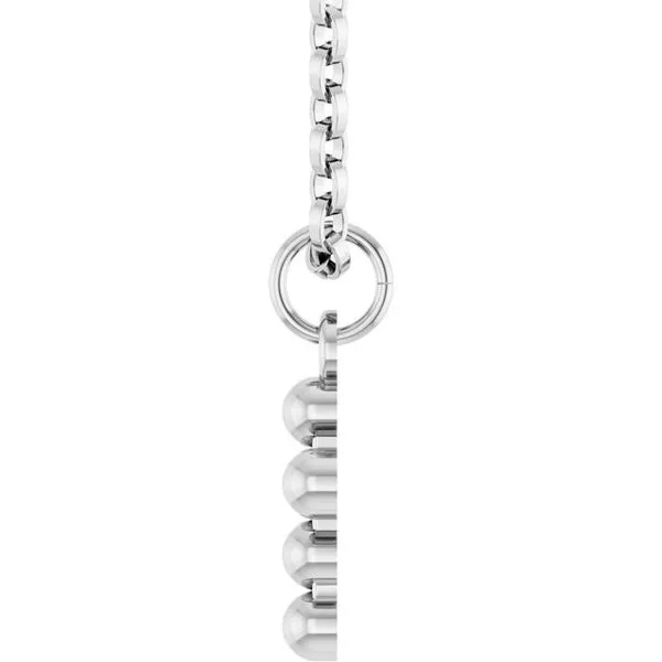 Beaded Cross Necklace Image 3 Moseley Diamond Showcase Inc Lexington, SC