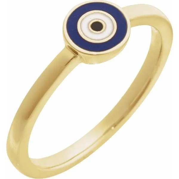 Evil Eye Ring J. Meredith Jewelers Delafield, WI
