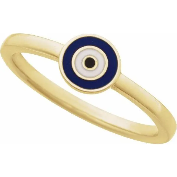 Evil Eye Ring Image 4 Hopman Jewelers Elkhart, IN