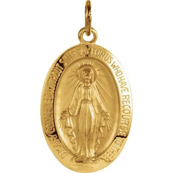 Miraculous Necklace or Medal Hopman Jewelers Elkhart, IN