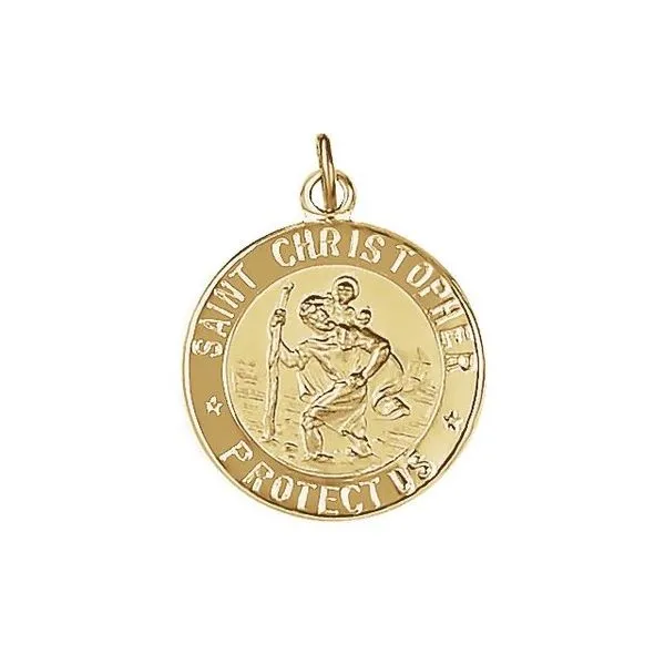 St. Christopher Medal Pendant Moseley Diamond Showcase Inc Lexington, SC