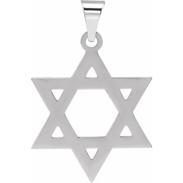 Star of David Pendant Image 3 Grayson & Co. Jewelers Iron Mountain, MI