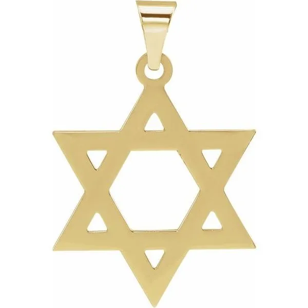 Star of David Pendant Image 3 Spath Jewelers Bartow, FL