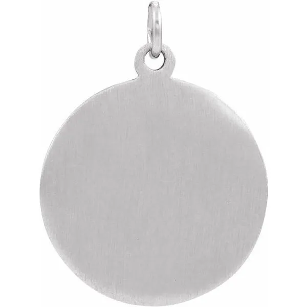 Our Lady of Mount Carmel Medal Pendant Image 3 Hopman Jewelers Elkhart, IN