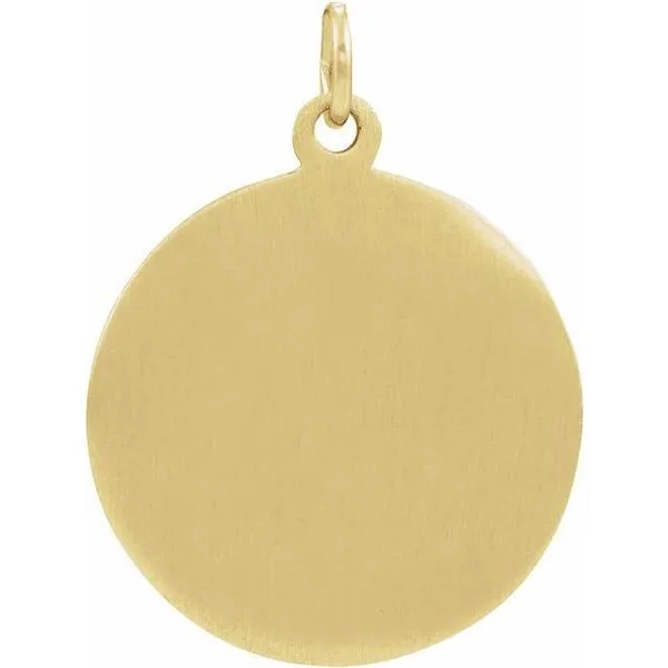 Our Lady of Mount Carmel Medal Pendant Image 3 Rasmussen Jewelers Spanish Fork, UT