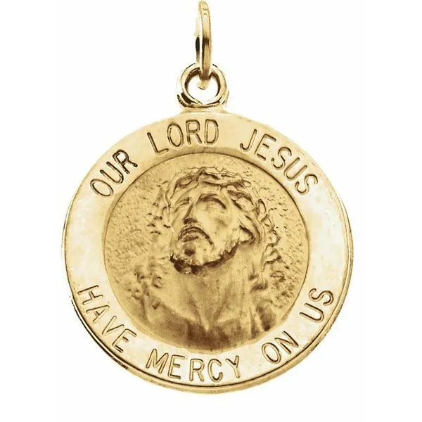 Our Lord Jesus Medal Pendant James & Williams Jewelers Berwyn, IL