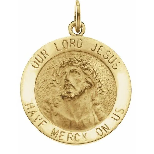 Our Lord Jesus Medal Pendant J. Meredith Jewelers Delafield, WI