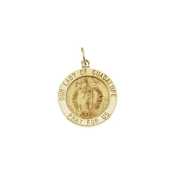 Our Lady of Guadalupe Medal Pendant Hopman Jewelers Elkhart, IN