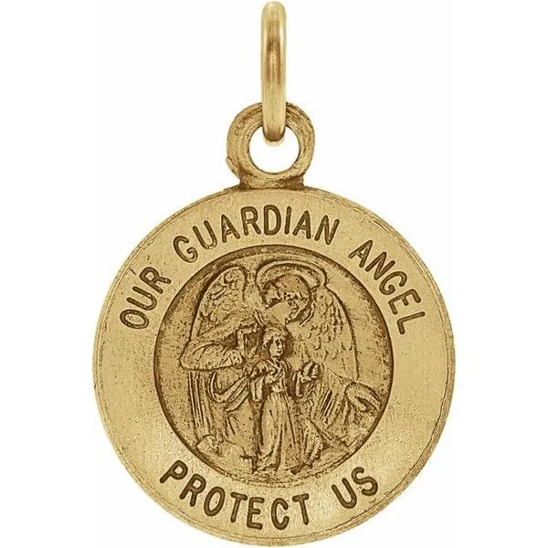 Guardian Angel Medal Pendant Hopman Jewelers Elkhart, IN