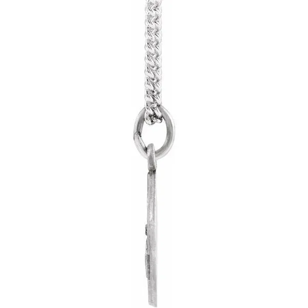 Guardian Angel Medal Necklace Image 2 Hopman Jewelers Elkhart, IN