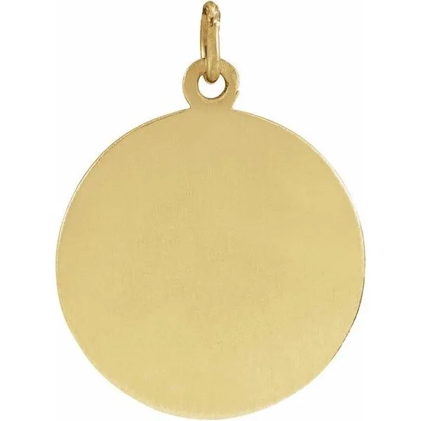 Guardian Angel Medal Pendant Image 3 Hopman Jewelers Elkhart, IN