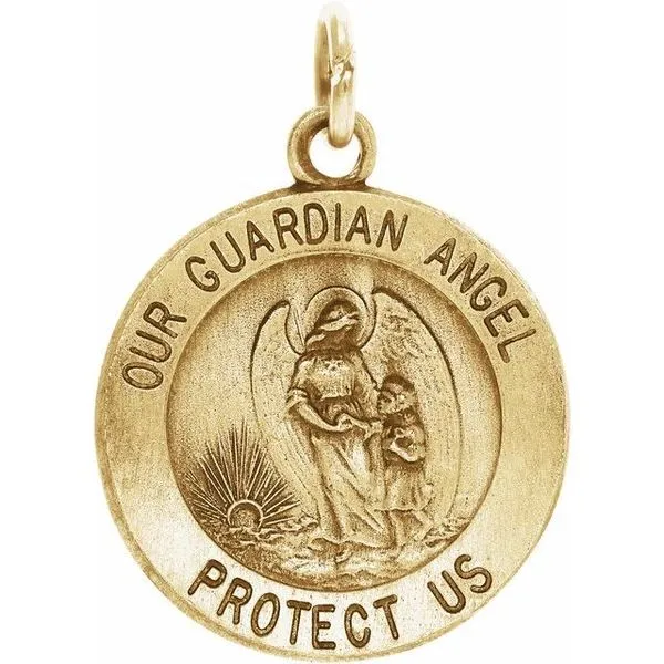Guardian Angel Medal Pendant J. Meredith Jewelers Delafield, WI