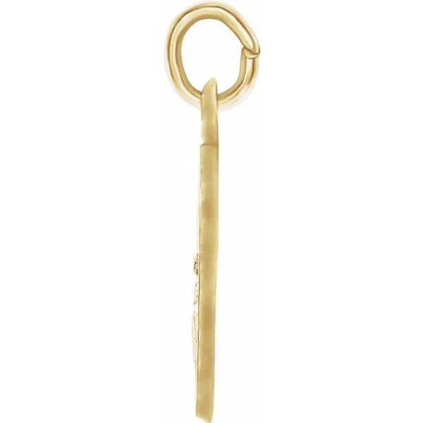 Guardian Angel Medal Pendant Image 2 Hopman Jewelers Elkhart, IN