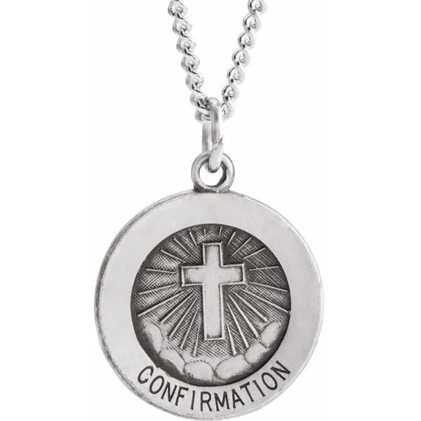 Confirmation Medal Necklace Jewelry Design Studio Jensen Beach, FL