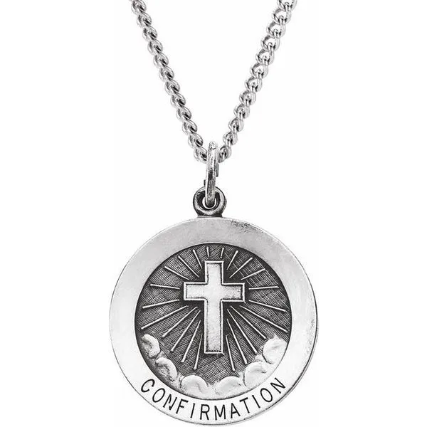 Confirmation Medal Necklace Jewelry Design Studio Jensen Beach, FL