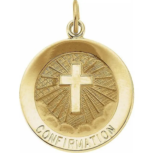 Confirmation Medal Pendant J. Meredith Jewelers Delafield, WI