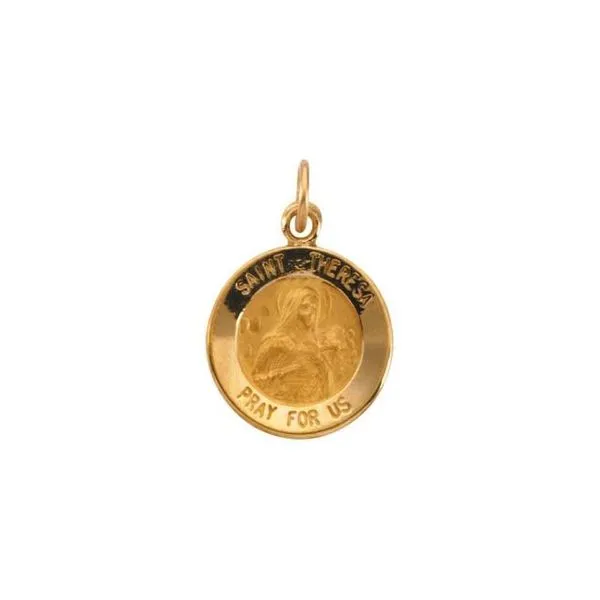St. Theresa Medal Pendant Boyd Jewelers Wesley Chapel, FL