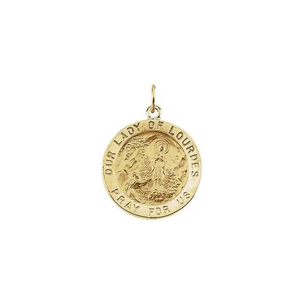 Our Lady of Lourdes Medal Grayson & Co. Jewelers Iron Mountain, MI