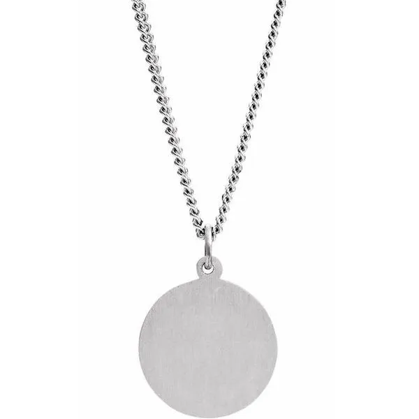 Our Lady of Perpetual Help Medal Necklace Image 3 Jewelry Design Studio Jensen Beach, FL