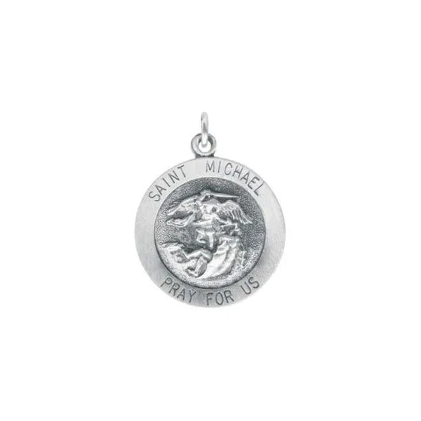 St. Michael Medal Pendant Cravens & Lewis Jewelers Georgetown, KY