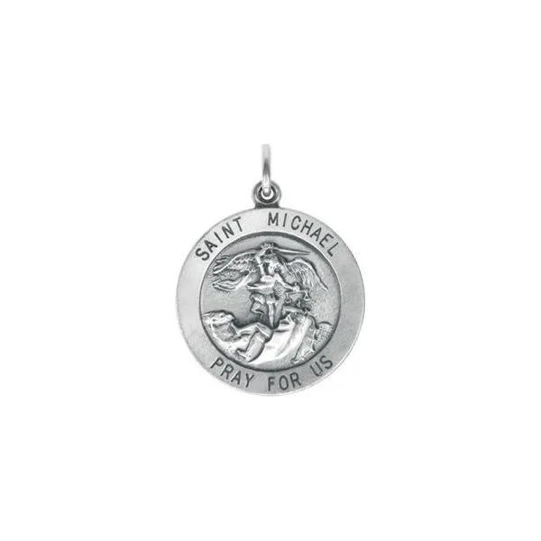 St. Michael Medal Pendant Scirto's Jewelry Lockport, NY