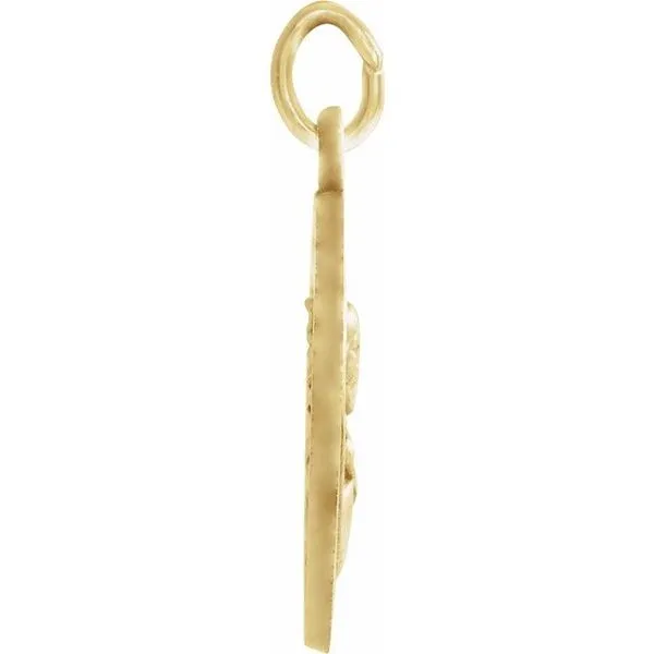 Scapular Medal Pendant Image 2 M. J. Thomas Jewelers, Ltd. Stratford, CT