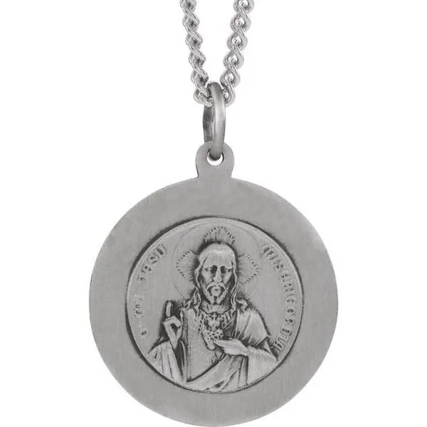 Scapular Medal Necklace Image 3 James & Williams Jewelers Berwyn, IL